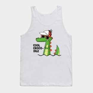 Cool crocodile Tank Top